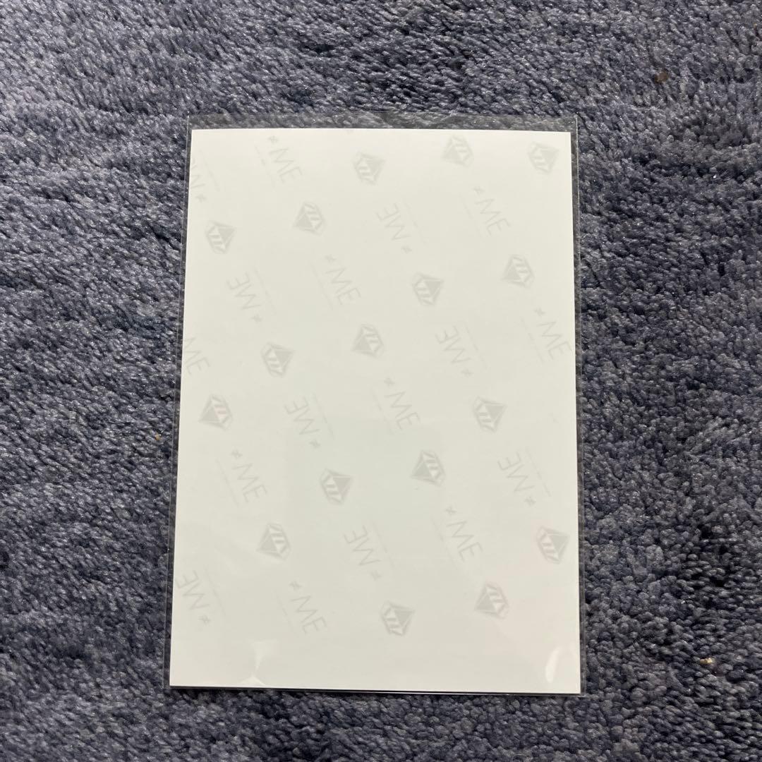 ≠ME 冨田菜々風 直筆　生写真