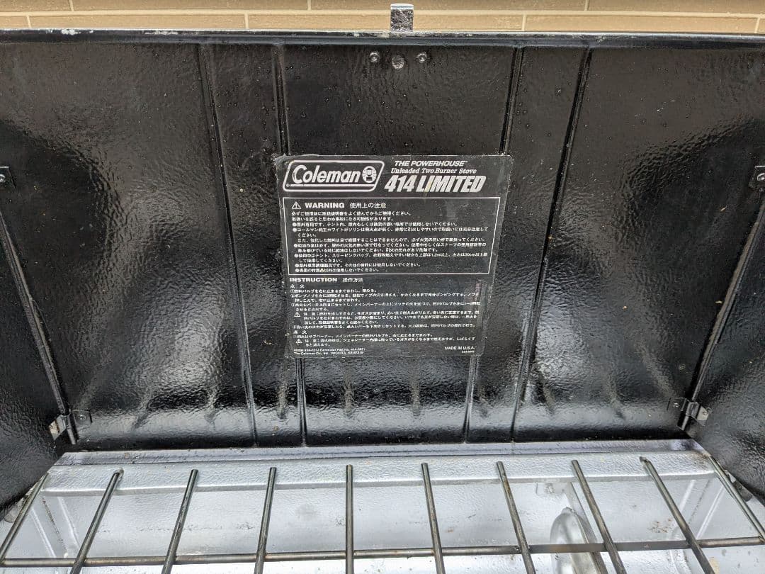 コールマン ツーバーナー 414 LIMITED ブラック×シルバー　動作確認済
