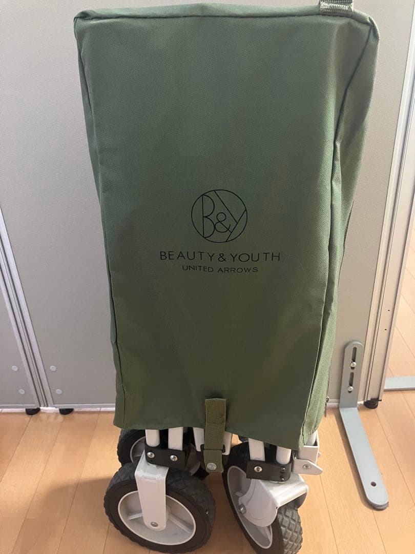 BEAUTY&YOUTH別注　コールマン　アウトドアワゴン　オリーブ　ミリタリー