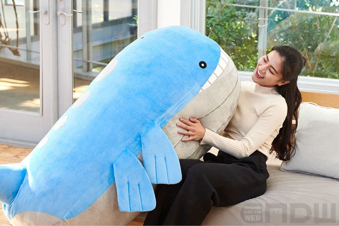 新品未開封 ポケモン ぬいぐるみ 1/10 ホエルオー