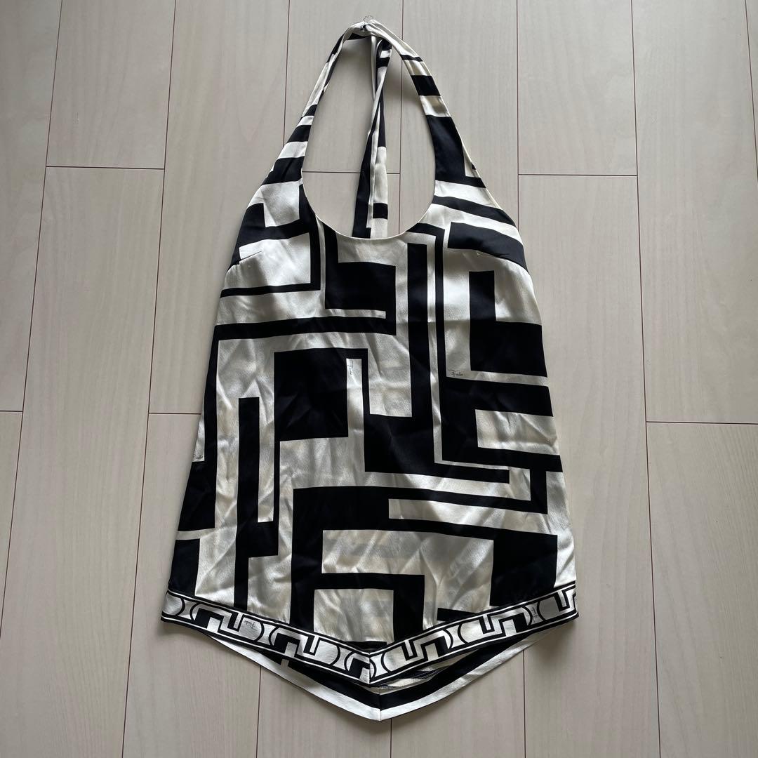 エミリオプッチ　モノクロ幾何学模様トップス