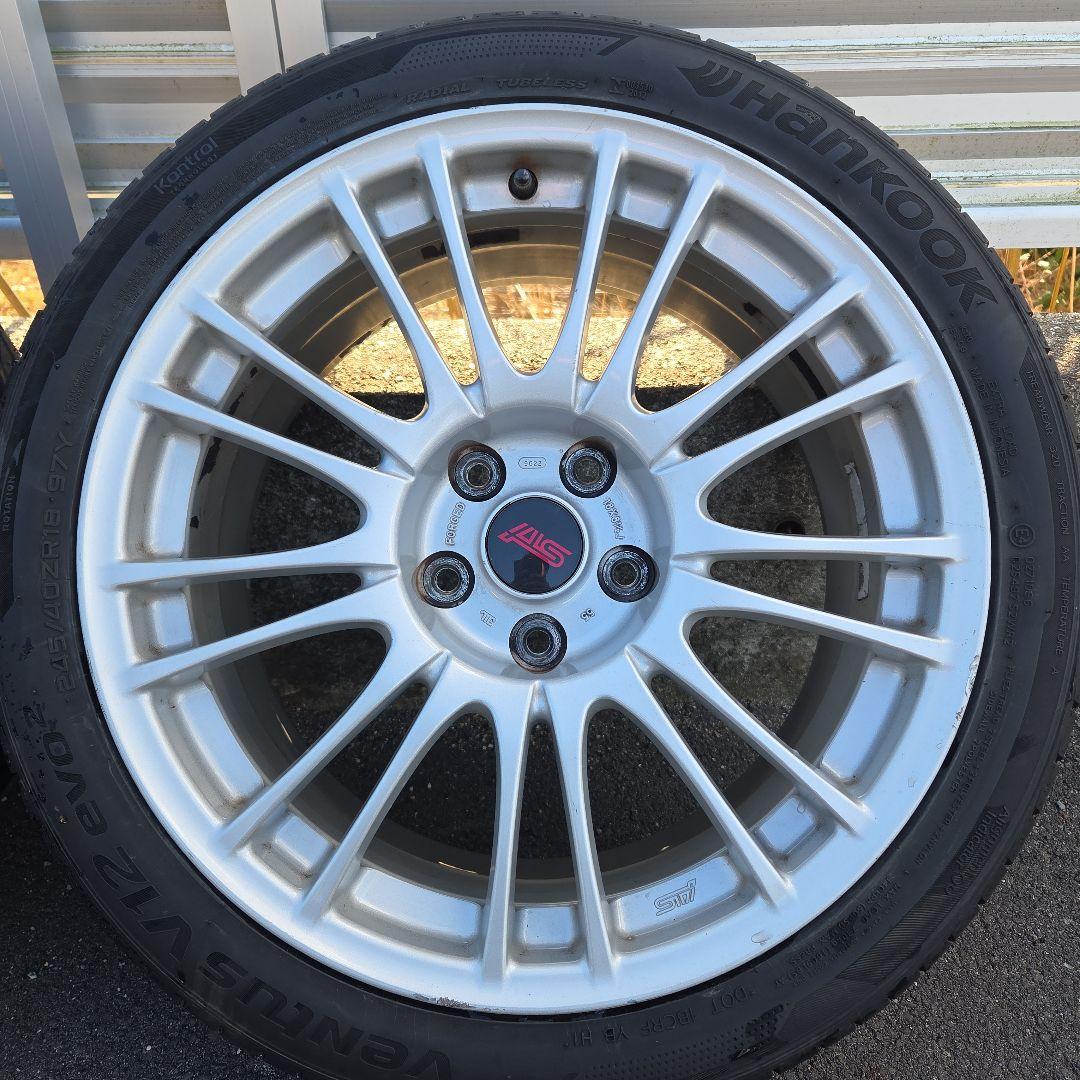 インプレッサ　WRX STI スバル　純正　18インチ