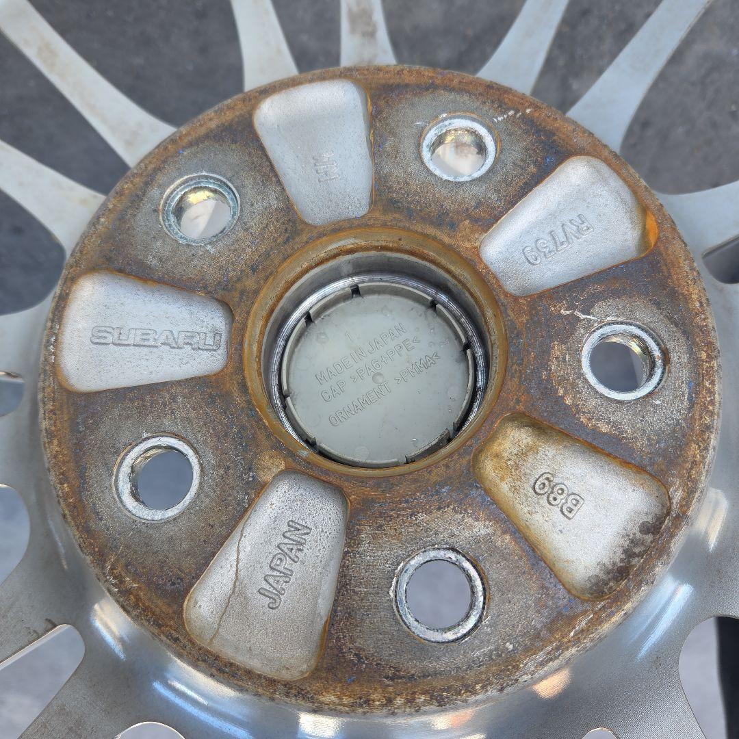 インプレッサ　WRX STI スバル　純正　18インチ