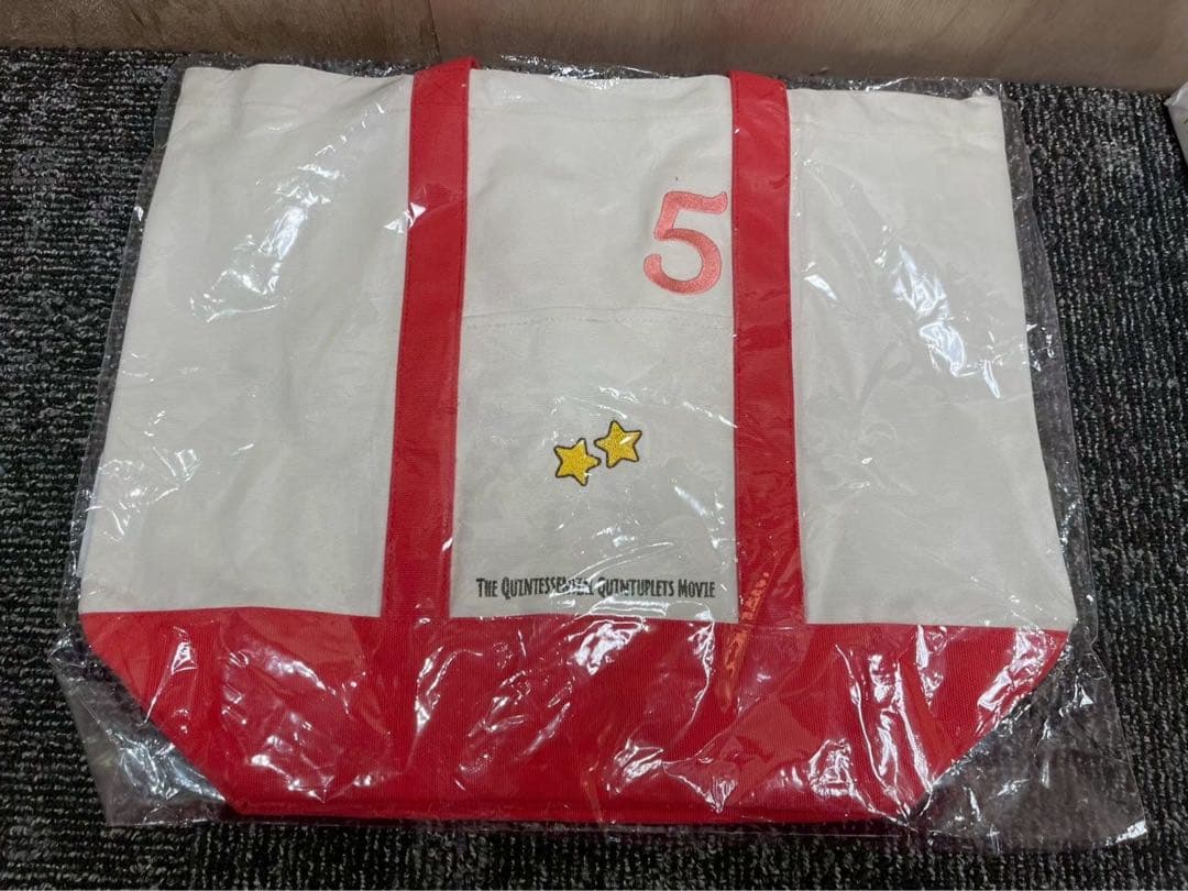 5-1206-2 五等分の花嫁　カラートートバッグ　五月