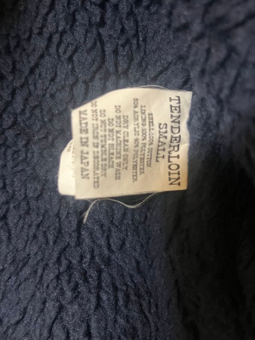 Tenderloin ネイビー ベスト Small