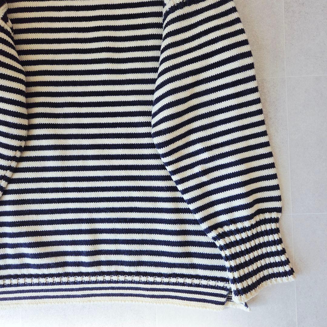 希少Lサイズ✨️ルトリコチュール 英国製 ガンジーセーター ボーダー ビショップ