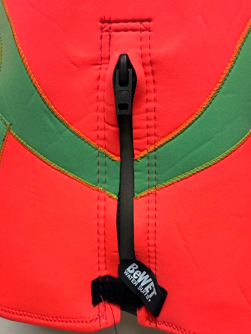 Bウェット 長袖タッパー ピンク/グリーン