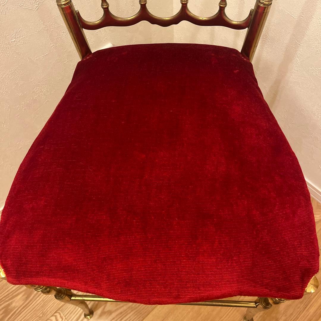Chiavari キアヴァリチェア　真鍮　イタリア　ヴィンテージ　ゴールド