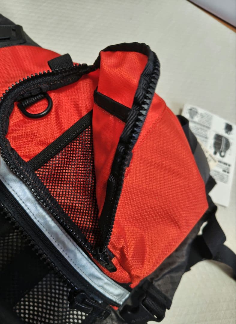 mont-bell アングラー ライフジャケット S/M サンセットオレンジ