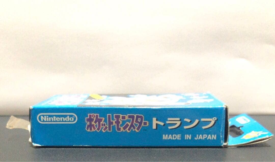 【希少】ポケットモンスター青　トランプ Nintendo 1998 初代ポケモン