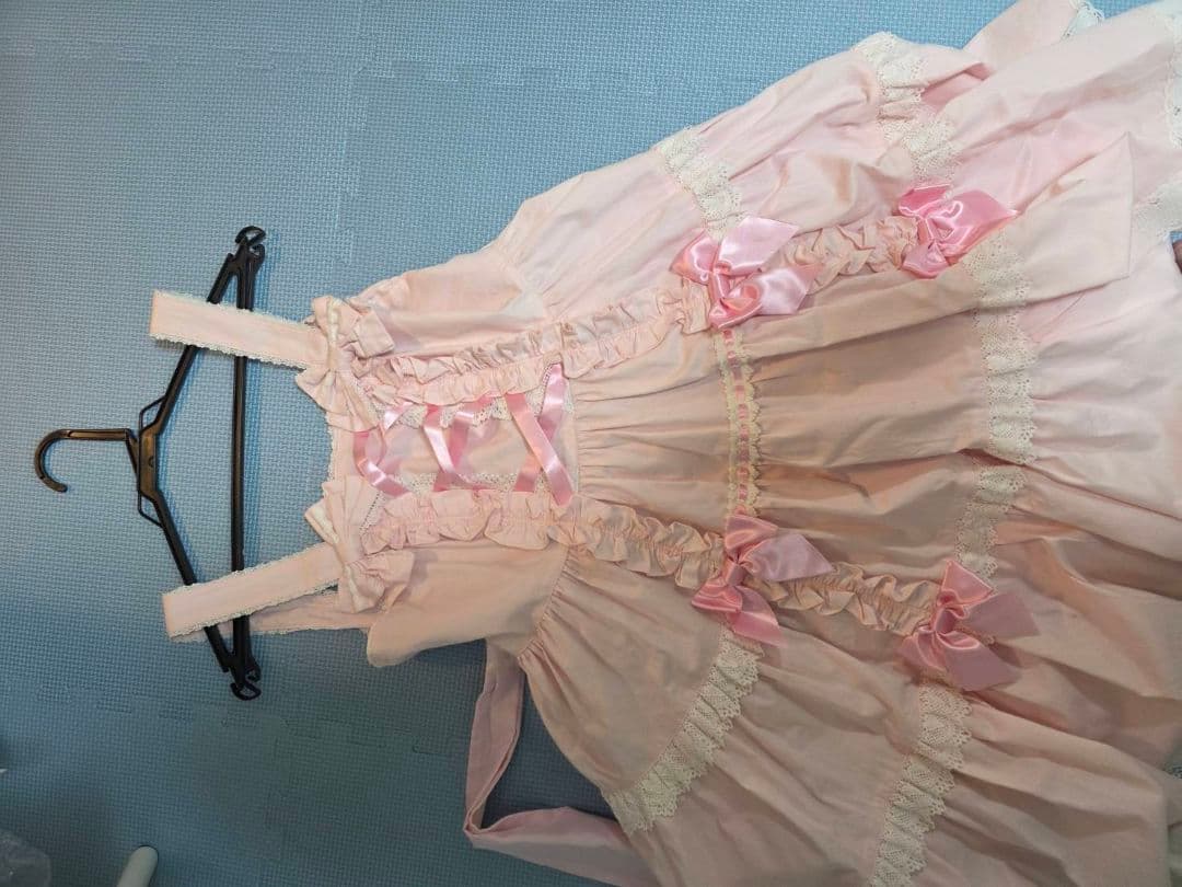 Angelic Pretty 肩リボンジャンパースカート ㉛