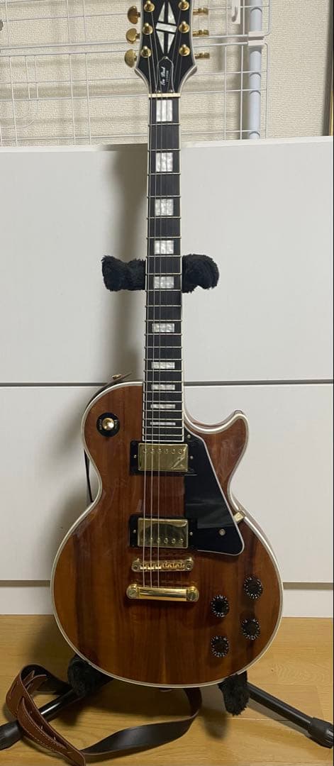 Epihoneレスポールカスタム koa natural