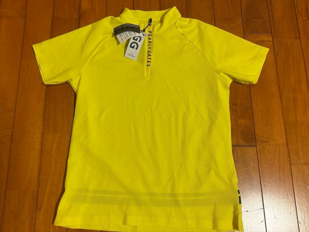 PEARLY GATES イエローシャツ PGG