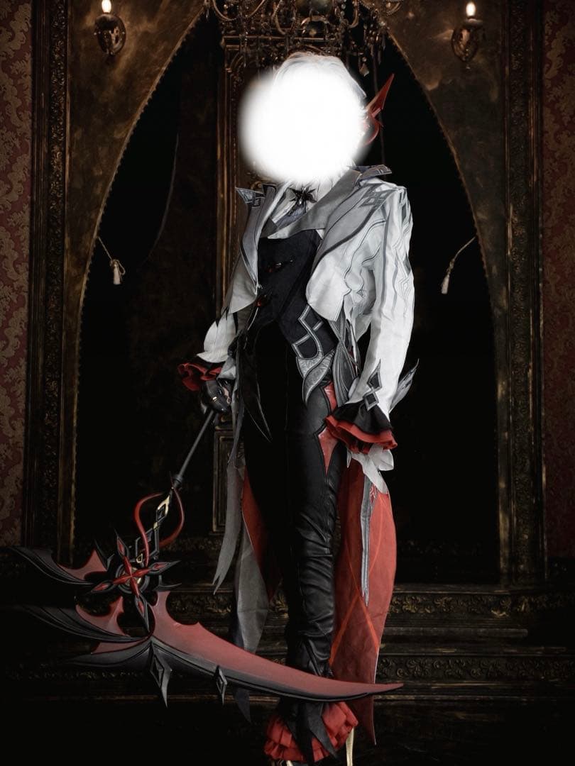 原神　アルレッキーノ　三分妄想　コスプレ　衣装