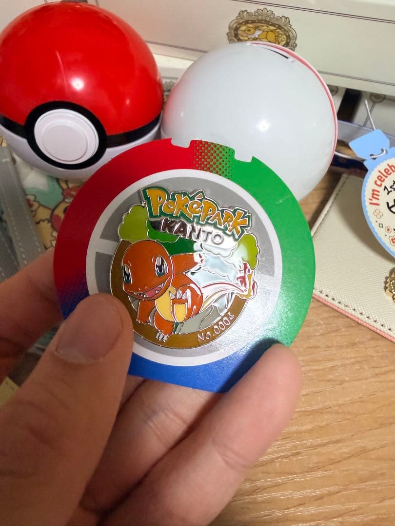 ポケパーク カントー ヒトカゲ ピンバッジ ピンズ