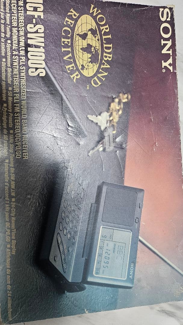 SONY ICF-SW100S ワールドバンド受信機