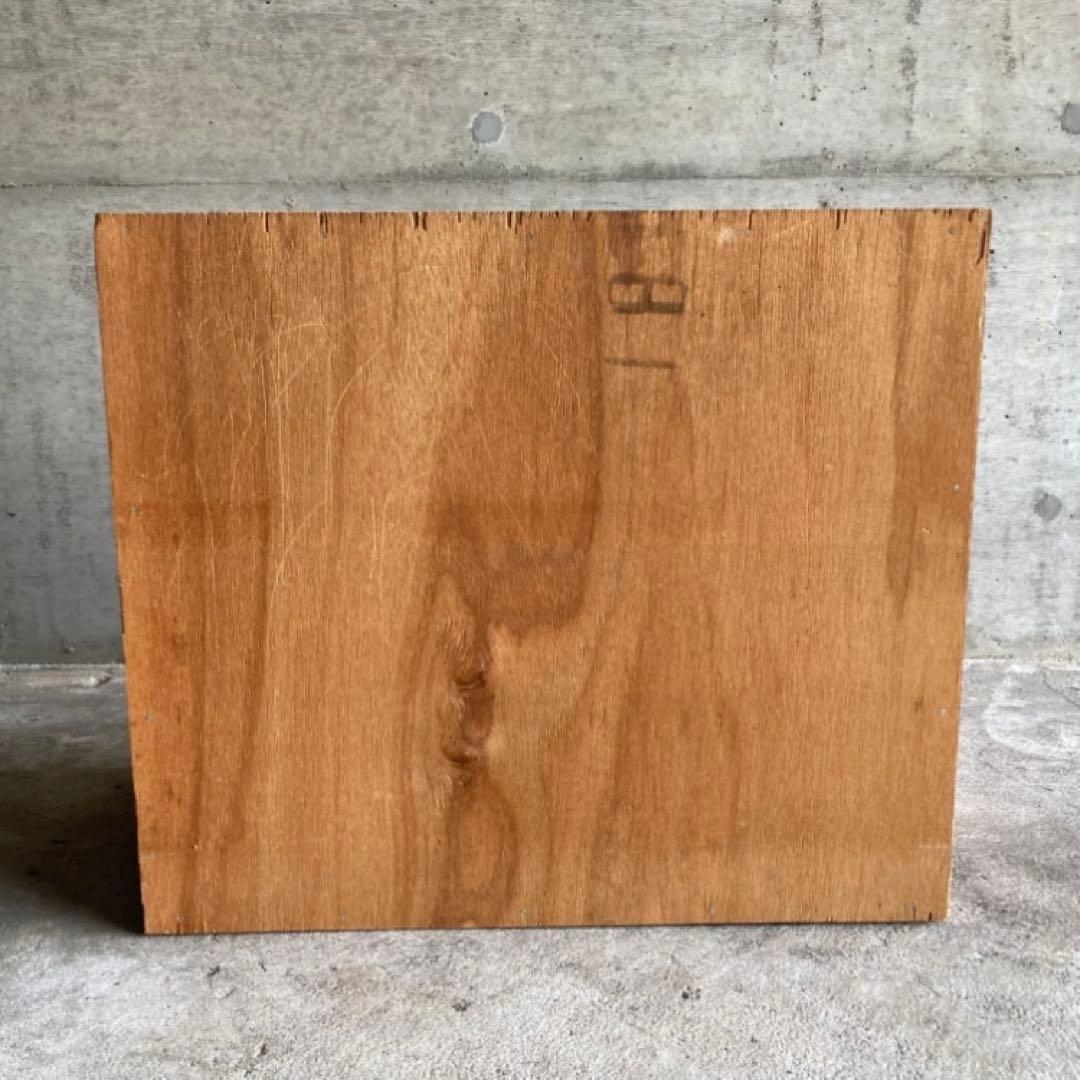 木製 ラック キャビネット 飾り棚 置物台 花台 踏み台 2段 シャビー レトロ