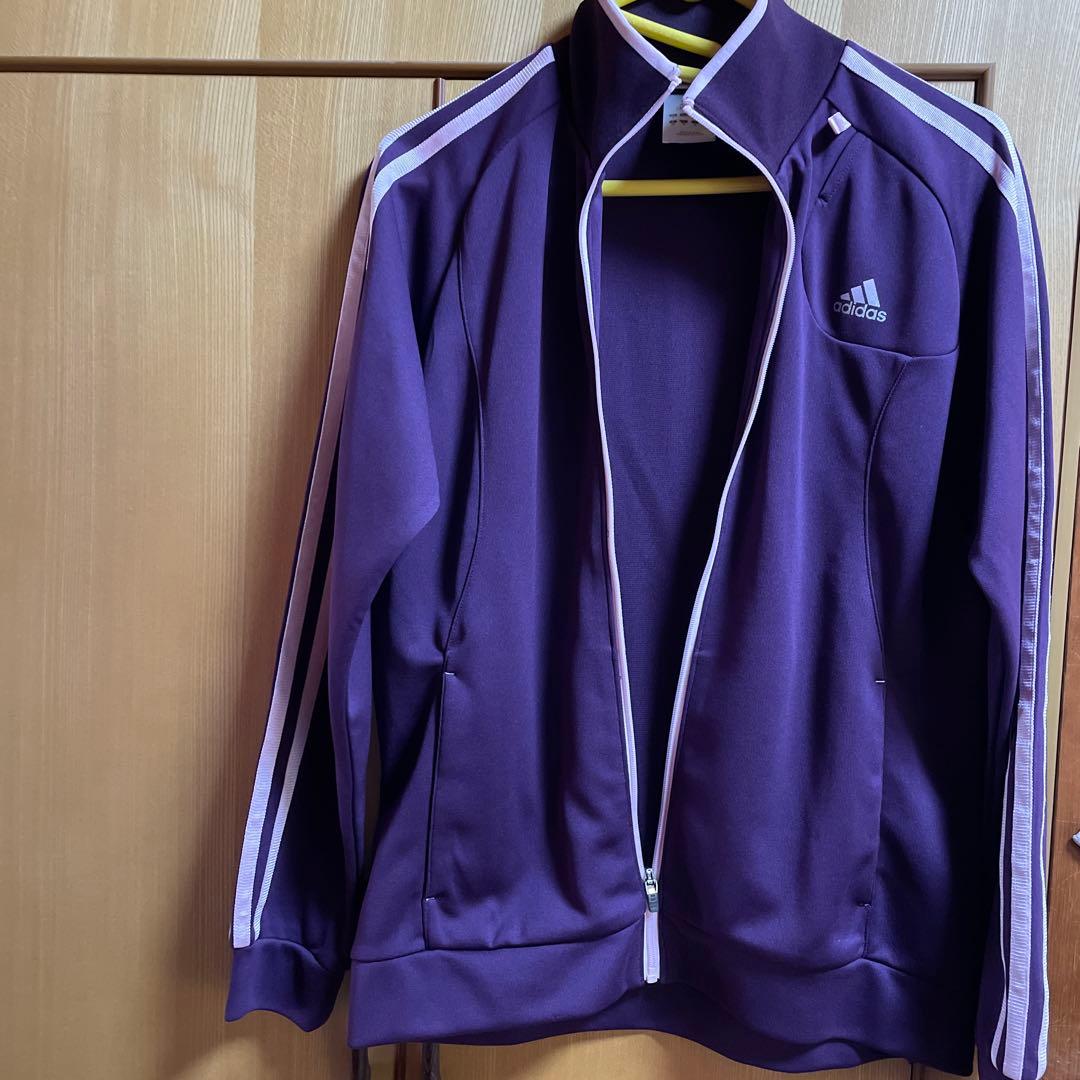 ジャージジャケット 紫 UK S / USA M / EU D / CDN 34