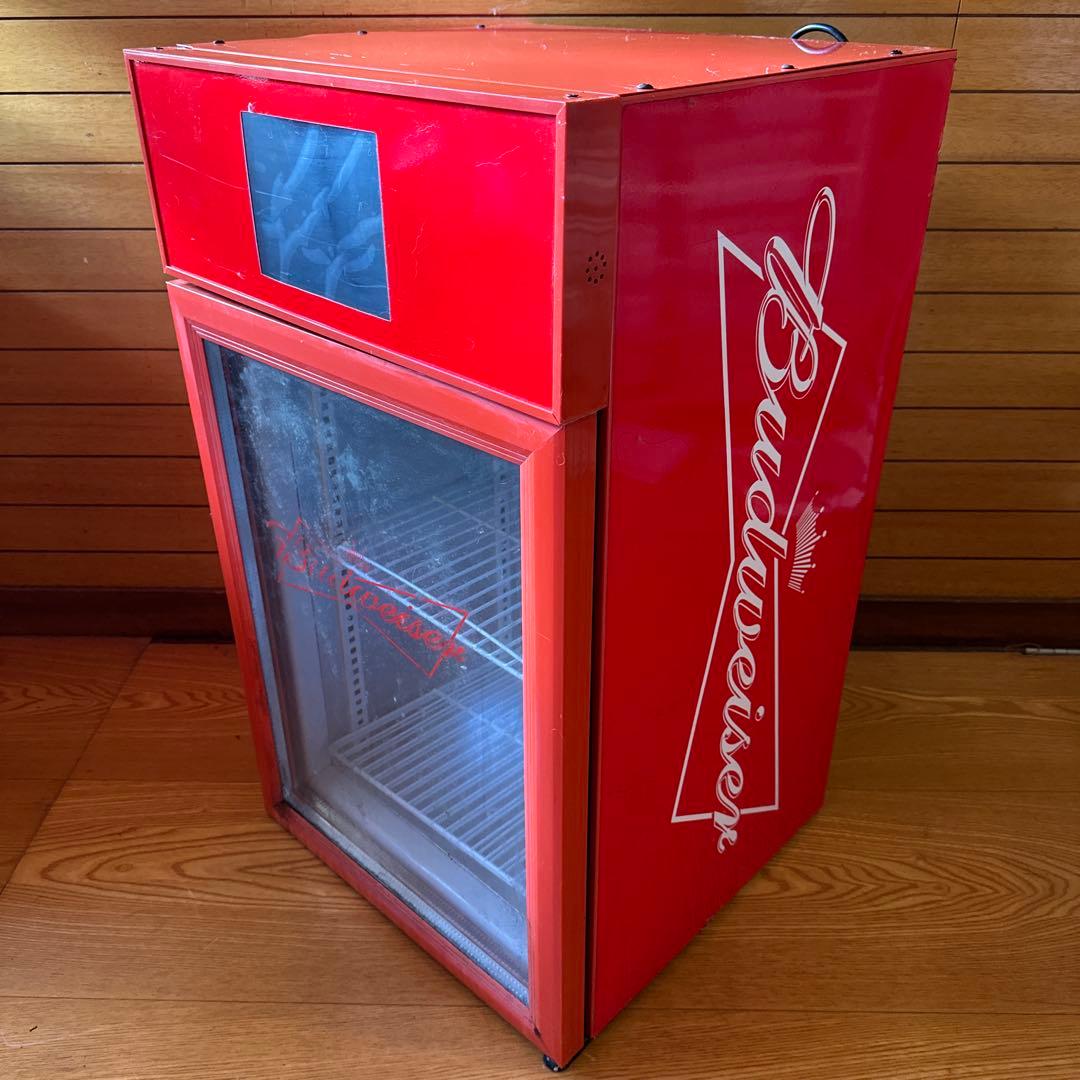 a*】様 アメリカ直輸入！バドワイザーの激レア冷蔵庫です！置くだけでアメリカンな