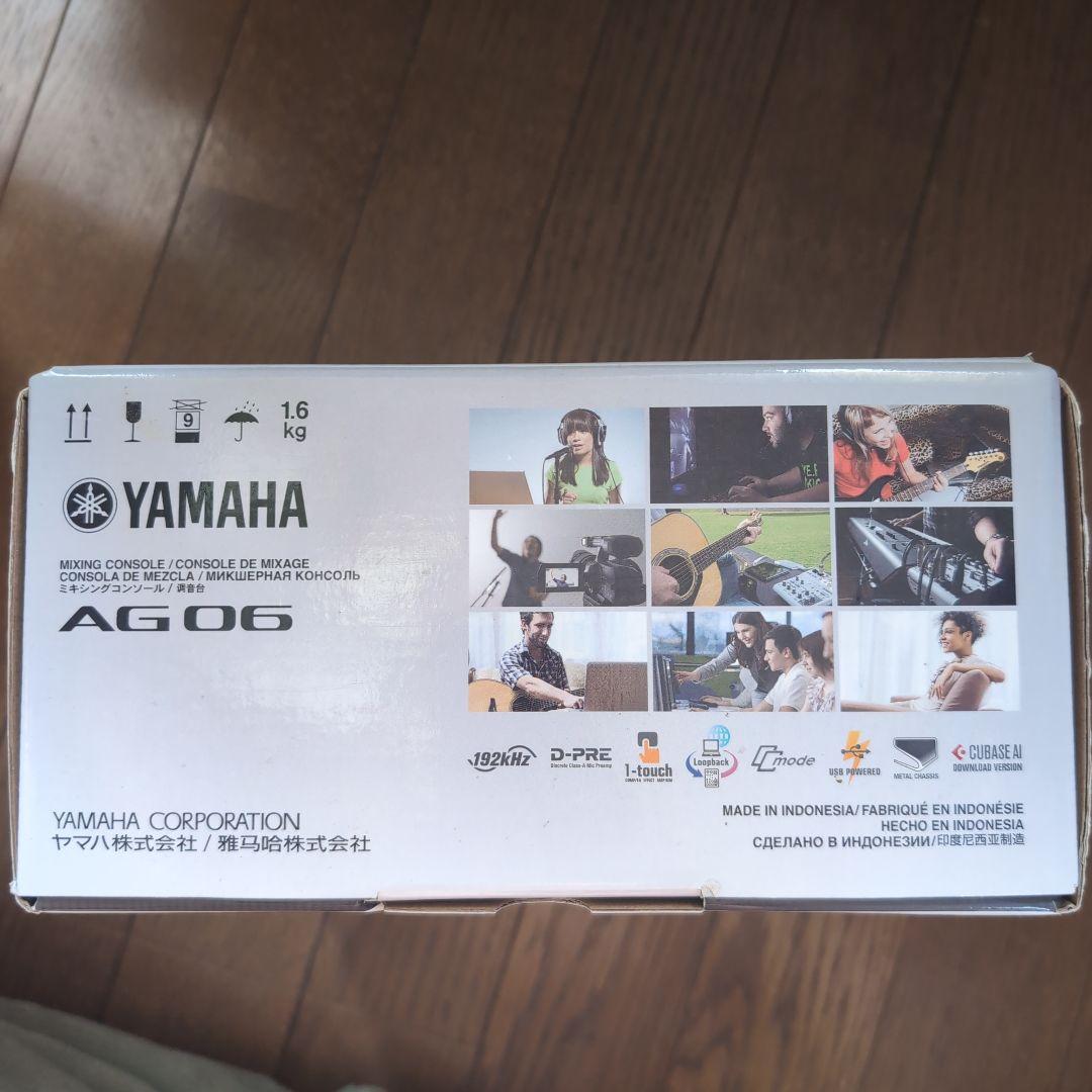 YAMAHA AG06 ミキシングコンソール