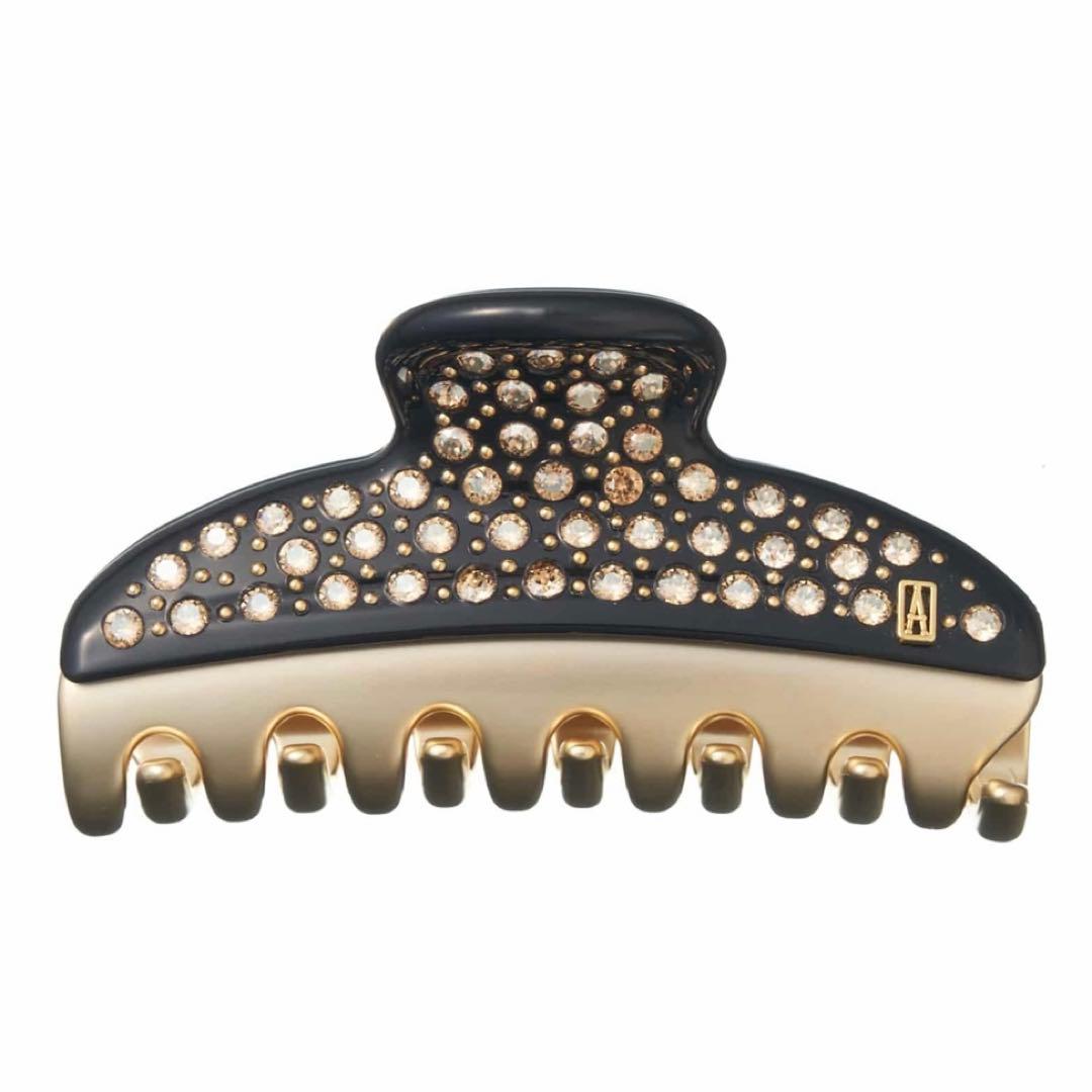 アレクサンドルドゥパリヴァンドームクリップMブラック/ゴールド定価34,100円