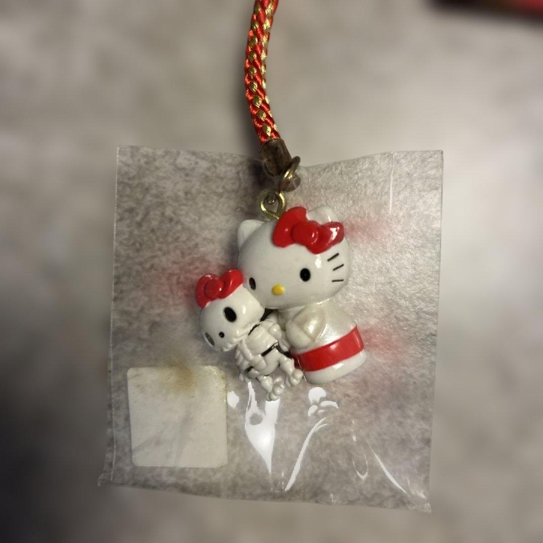 【匿名配送:人気商品】ハローキティ ストラップ 柔道整復師コラボ