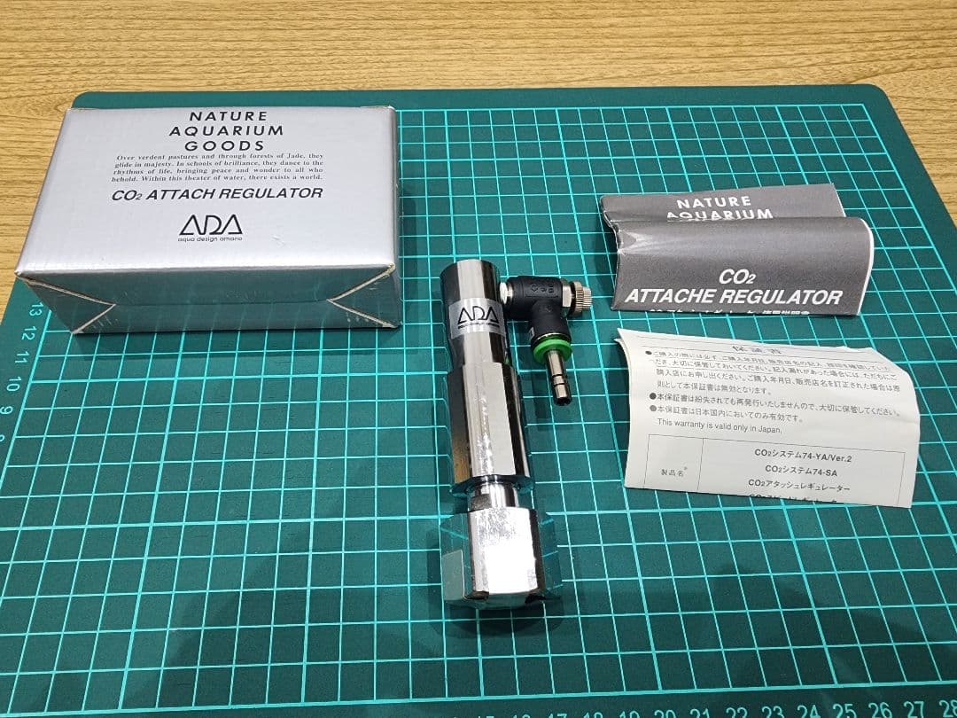 新品未使用品　ADA CO2アタッシュレギュレーター