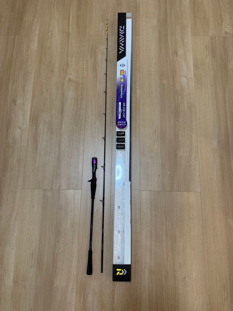 DAIWA 鏡牙 AIR 62B-3 MT タチウオジギング、テンヤ