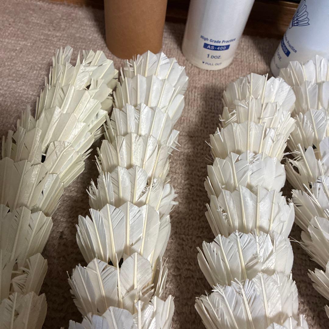 送料無料　YONEX AEROSENSA 400 500 羽根シャトル 訳あり