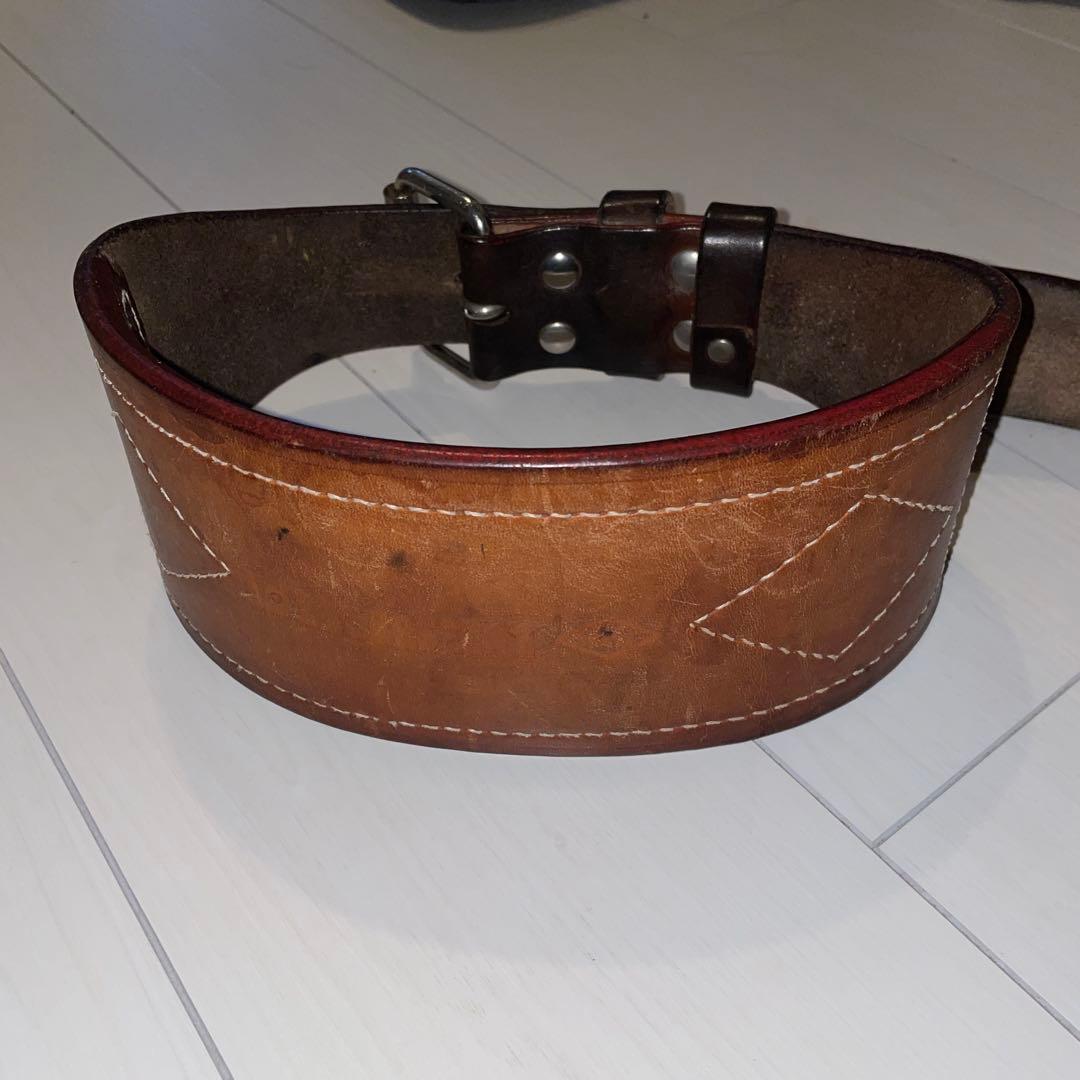 【お侍さん専用】ウエサカ　UESAKA ベルト　シングルピン　2枚張り　S