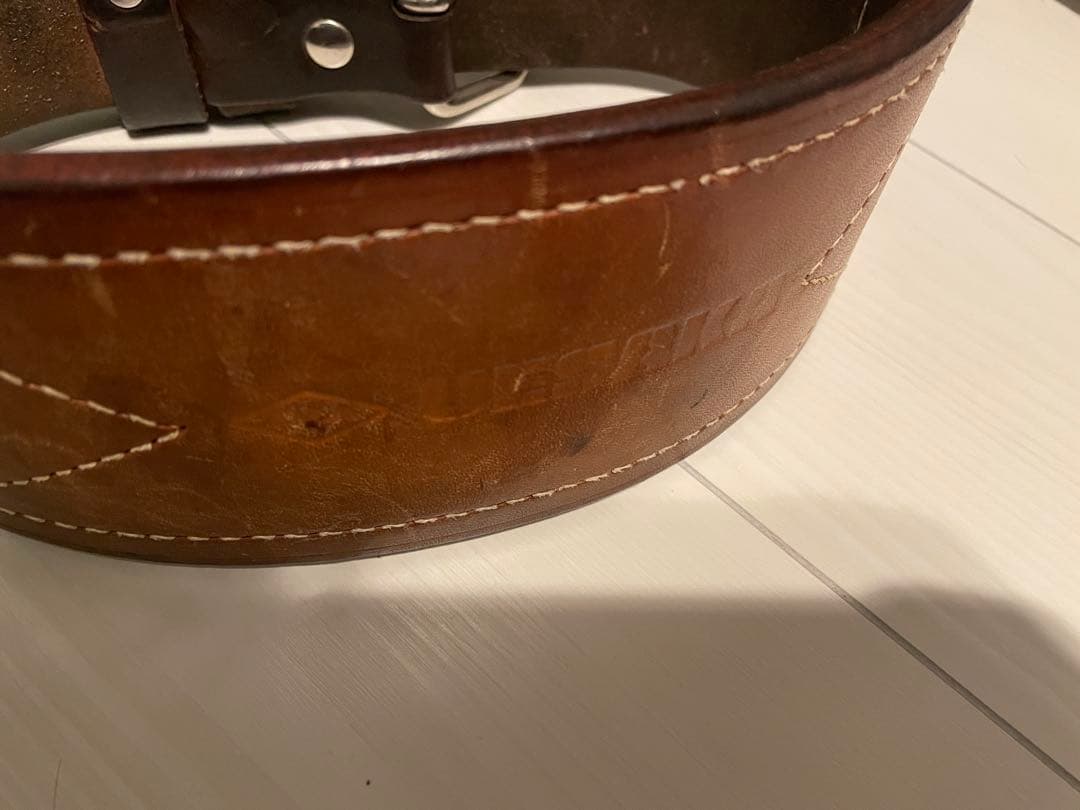 【お侍さん専用】ウエサカ　UESAKA ベルト　シングルピン　2枚張り　S