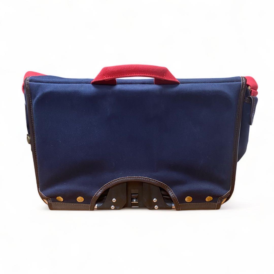 【純正フロントバッグ】BROMPTON 英国製 GAME BAG ネイビーブルー
