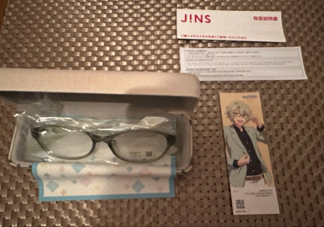 1/25中値下げ【レア】あんスタ　JINSメガネ　コラボ　Eve