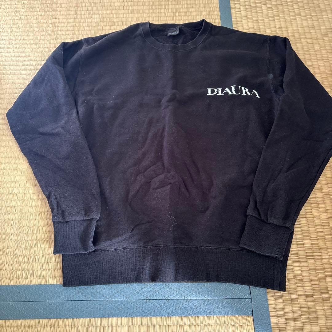DIAURA スウェットシャツ・パンツセット 黒