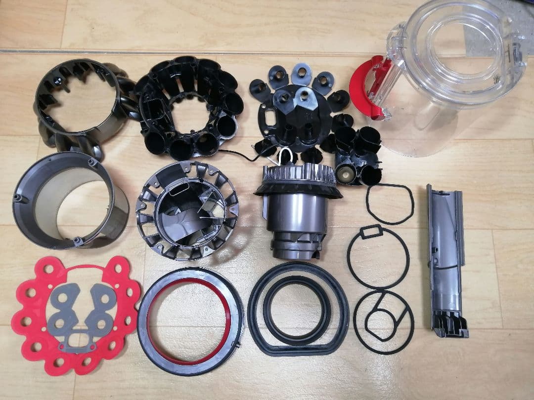 強化トリガー交換 分解清掃済み ダイソン V10 SV12本体