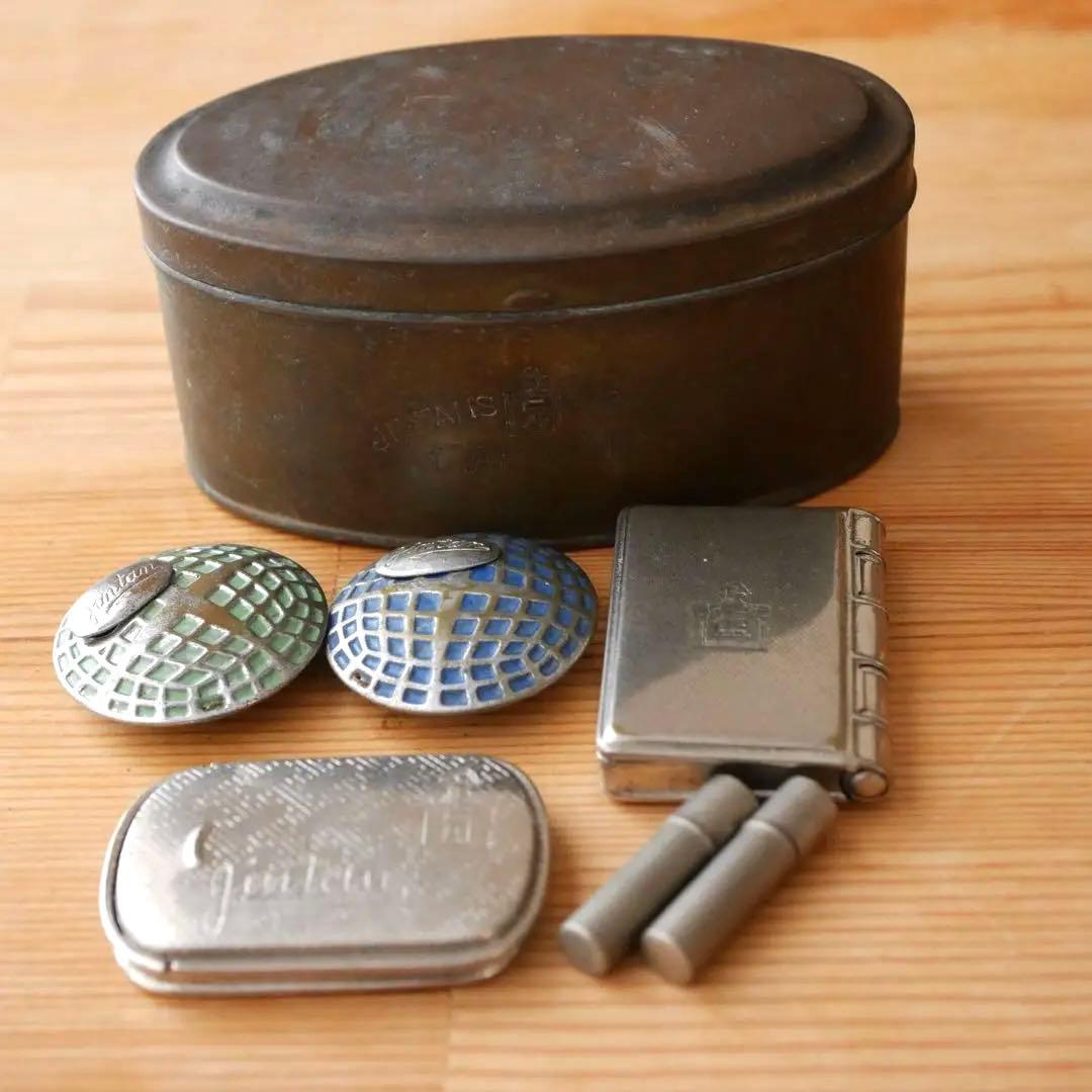 仁丹ケース 7点セット　仁丹の薬歯磨 レトロ　アンティーク