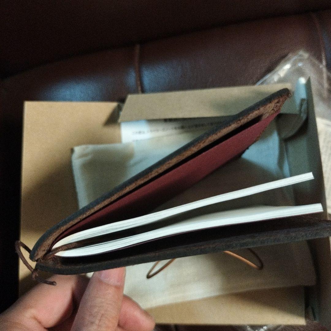 トラベラーズノート パスポートサイズ MIDORI ブラウン