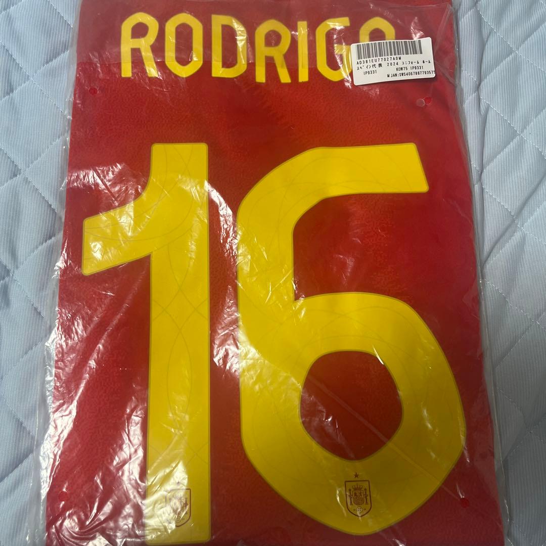 スペイン代表 2024 ユニフォーム Euro ロドリ M