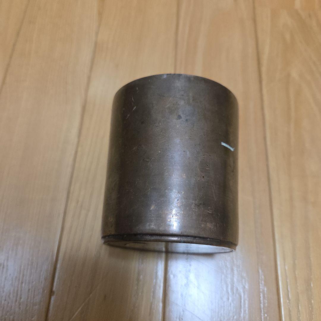 真鍮製？のアンティークな珍品　拡大鏡とフリーカップ2点セット➕️オマケ付き