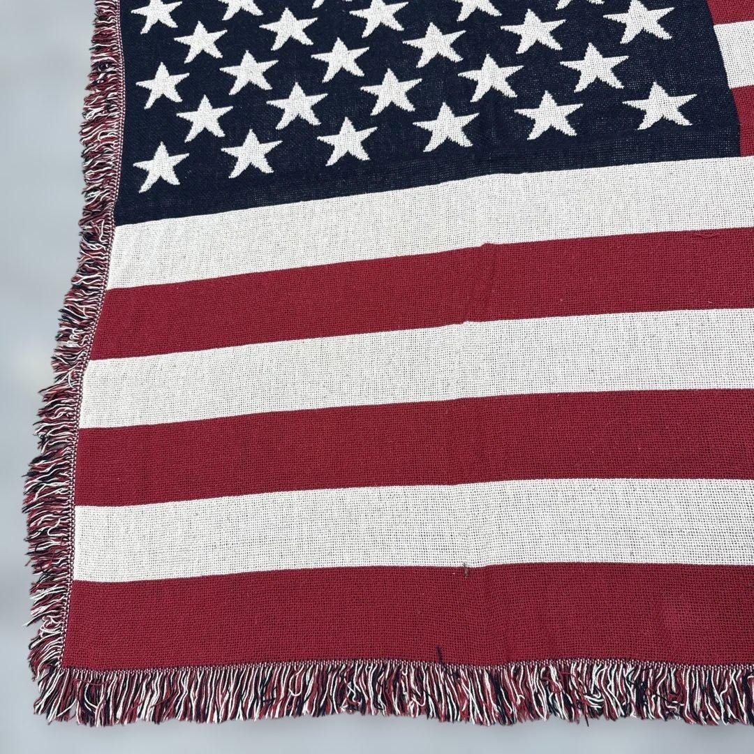 Wrangler 星条旗　国旗　マルチカバー　ソファーカバー　123x192