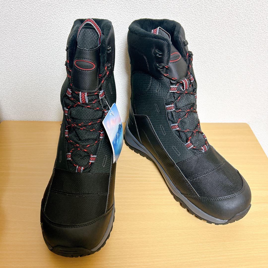 スノーブーツ 防水 冬 ファー 裏地 暖かい アウトドアシューズ ブーツ