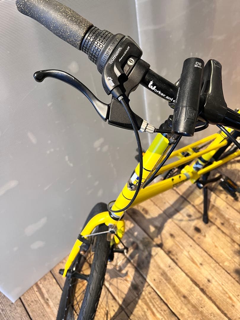 ミニベロ　BRUNO MIXTE ブルーノ　ミキスト　410mm 黄色