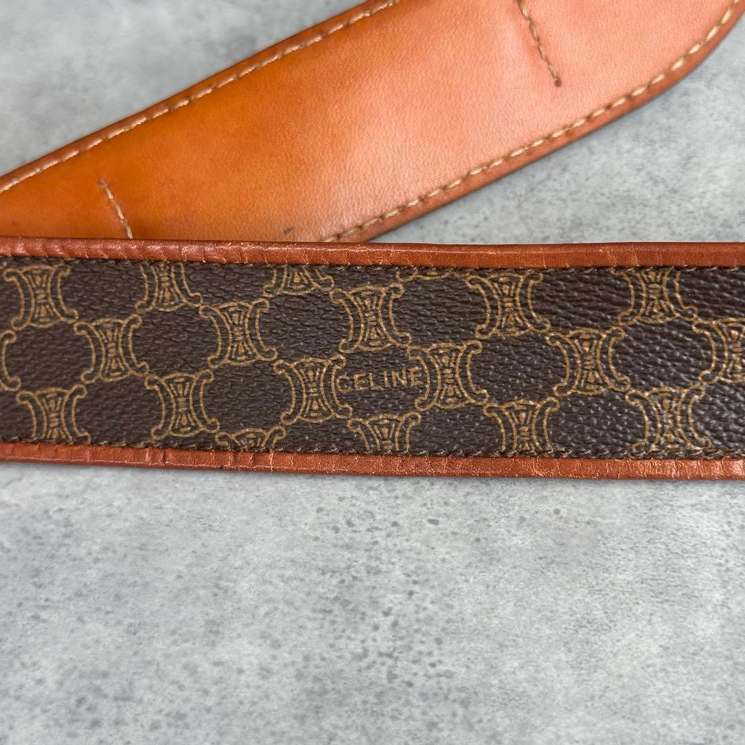 CELINE ホースビット　マカダム柄　ウエストベルト