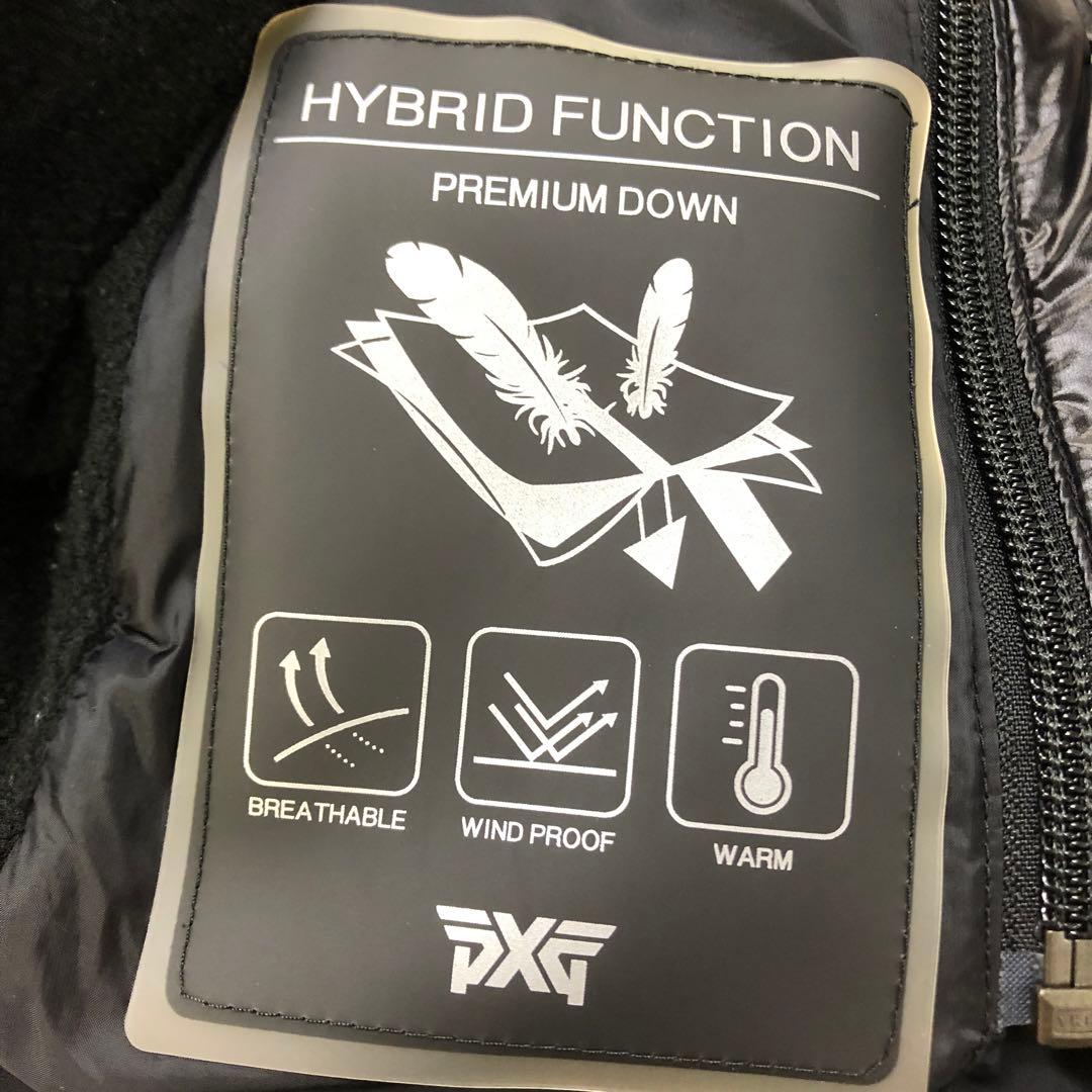ピーエックスジー　美品　取り外し可能フード付　ゴルフダウンジャケット　保温性◎