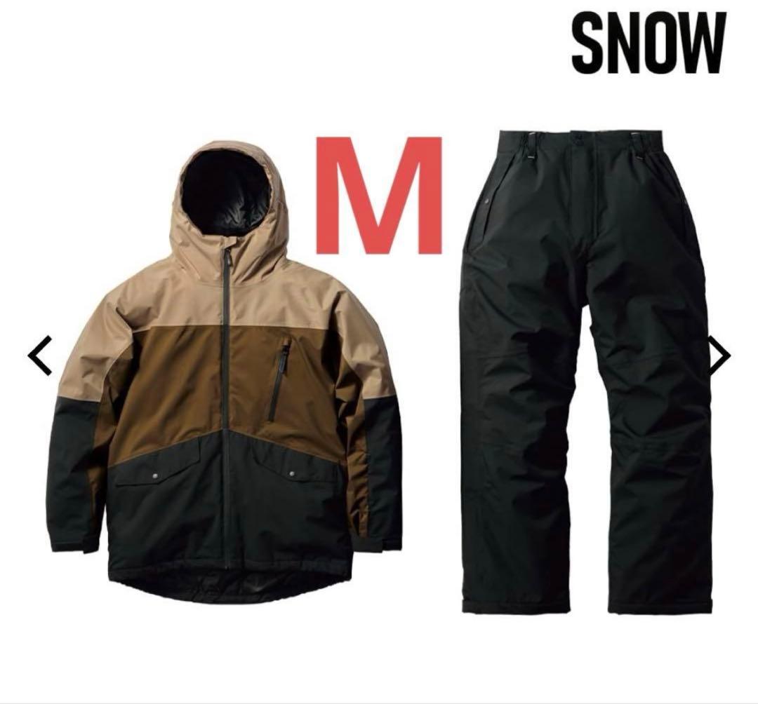 【新品】2025年モデル ワークマン イージス防水防寒スーツ M スノーブラウン