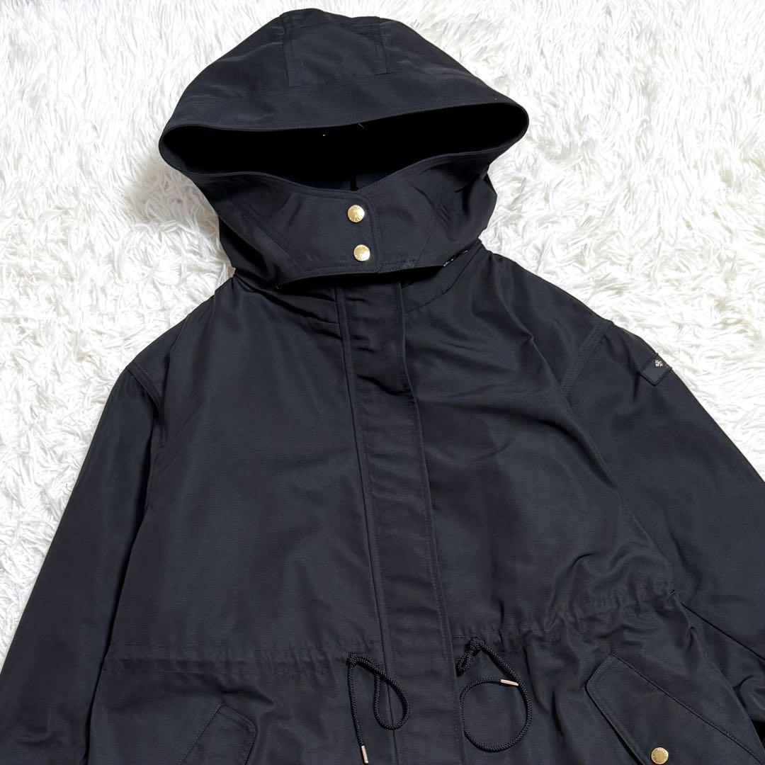 【23SS】TATRAS タトラス TESEAGE モッズコート 金ボタン 黒