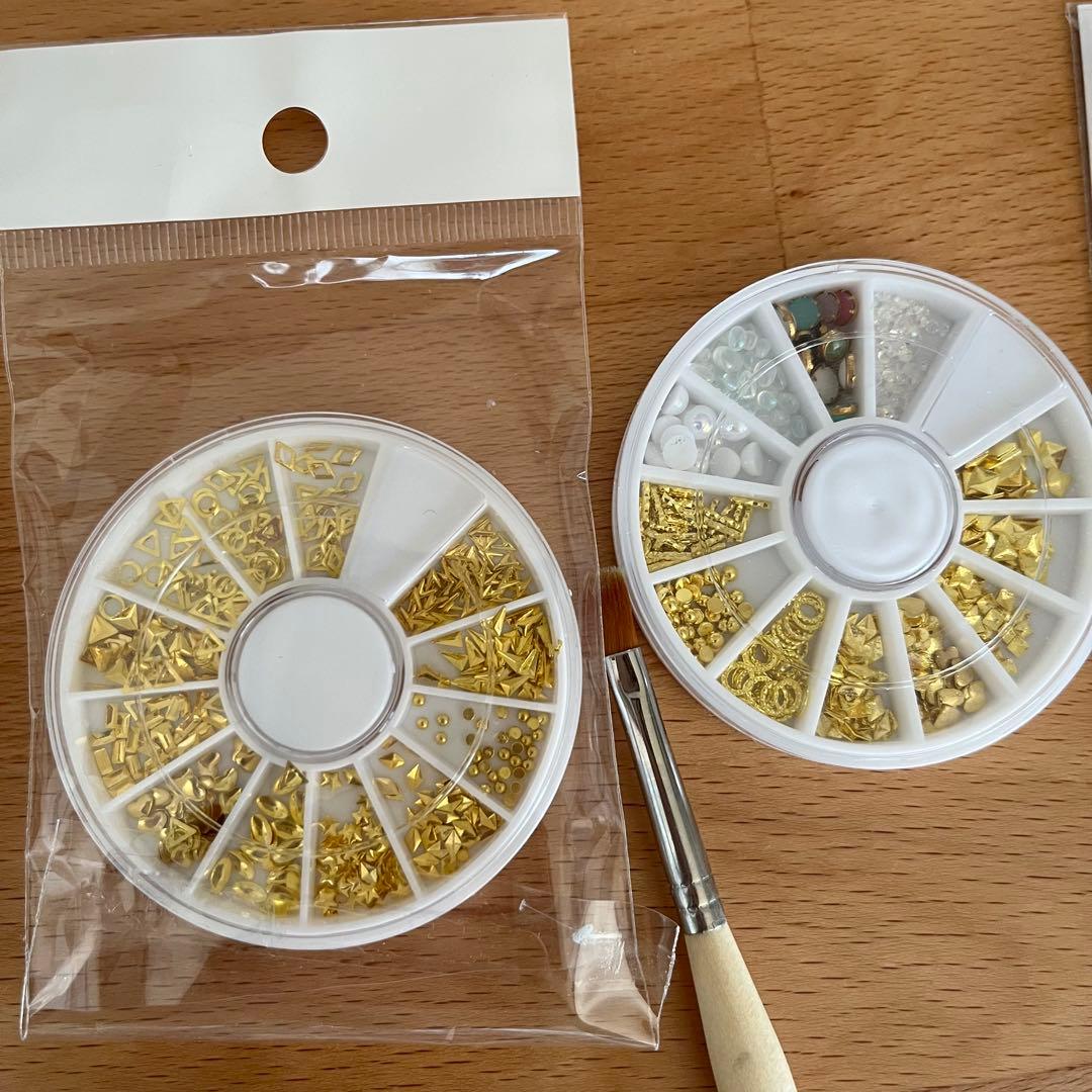 ネイルアート用品セット LEDライト付き