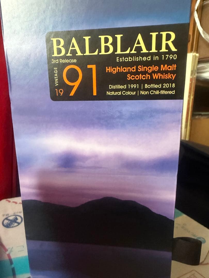 BALBLAIR 91 70cl ハイランドシングルモルトウイスキー