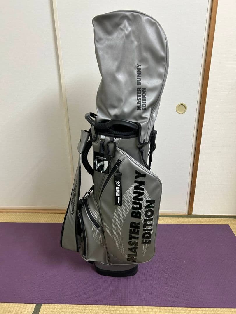 【最終値下】MASTER BUNNY EDITION ゴルフバッグ シルバー