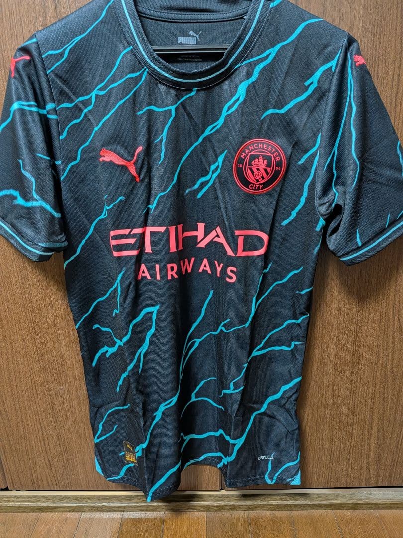 【美品】マンチェスターシティユニフォーム　23-24　サード